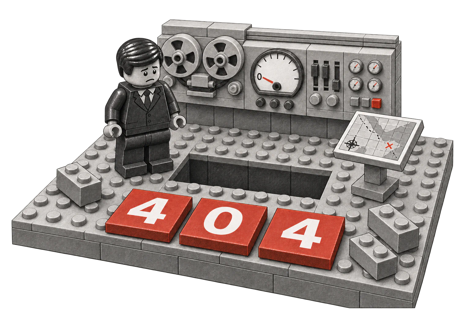 Compact console — LEGO 404